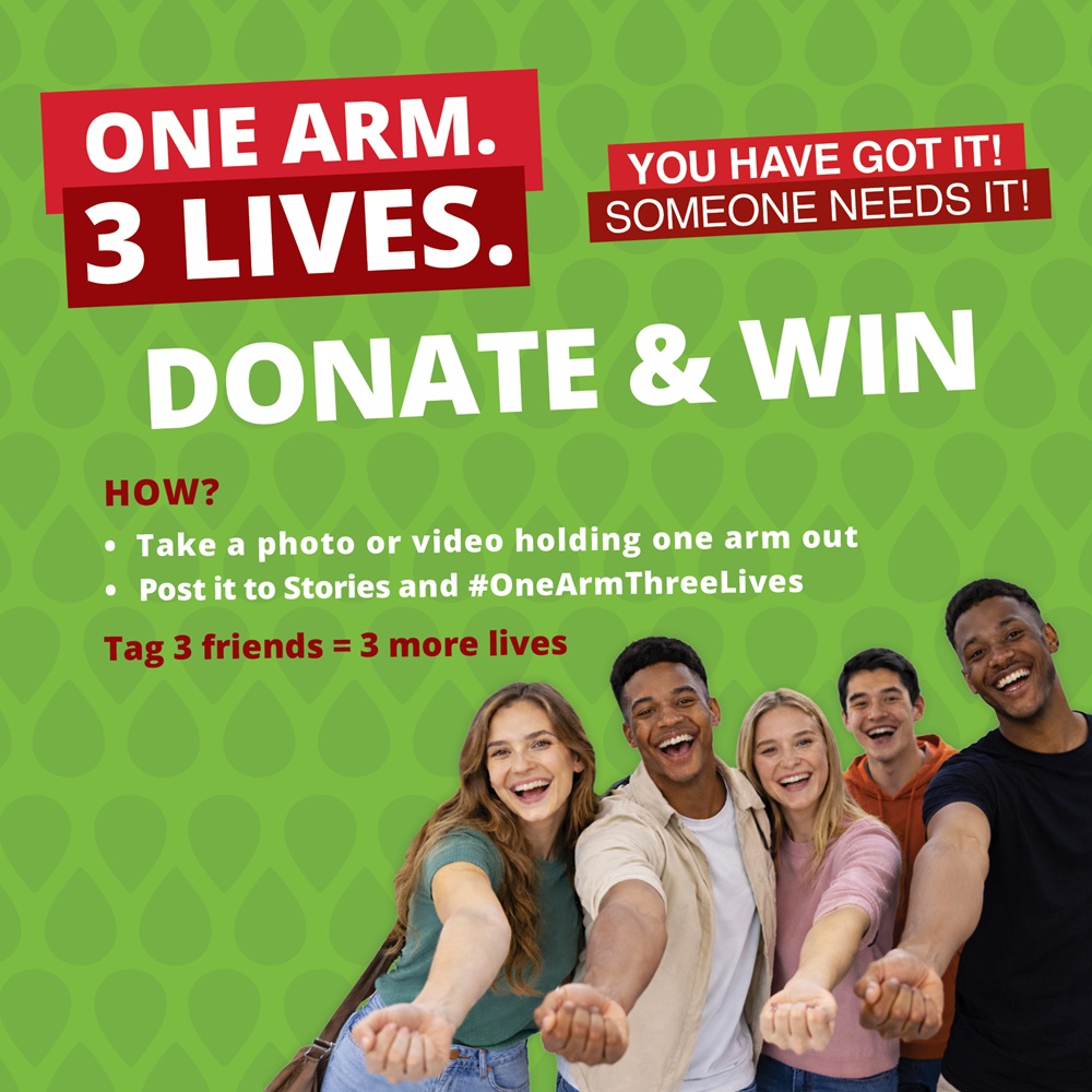 1 Arm 3 Lives 2026